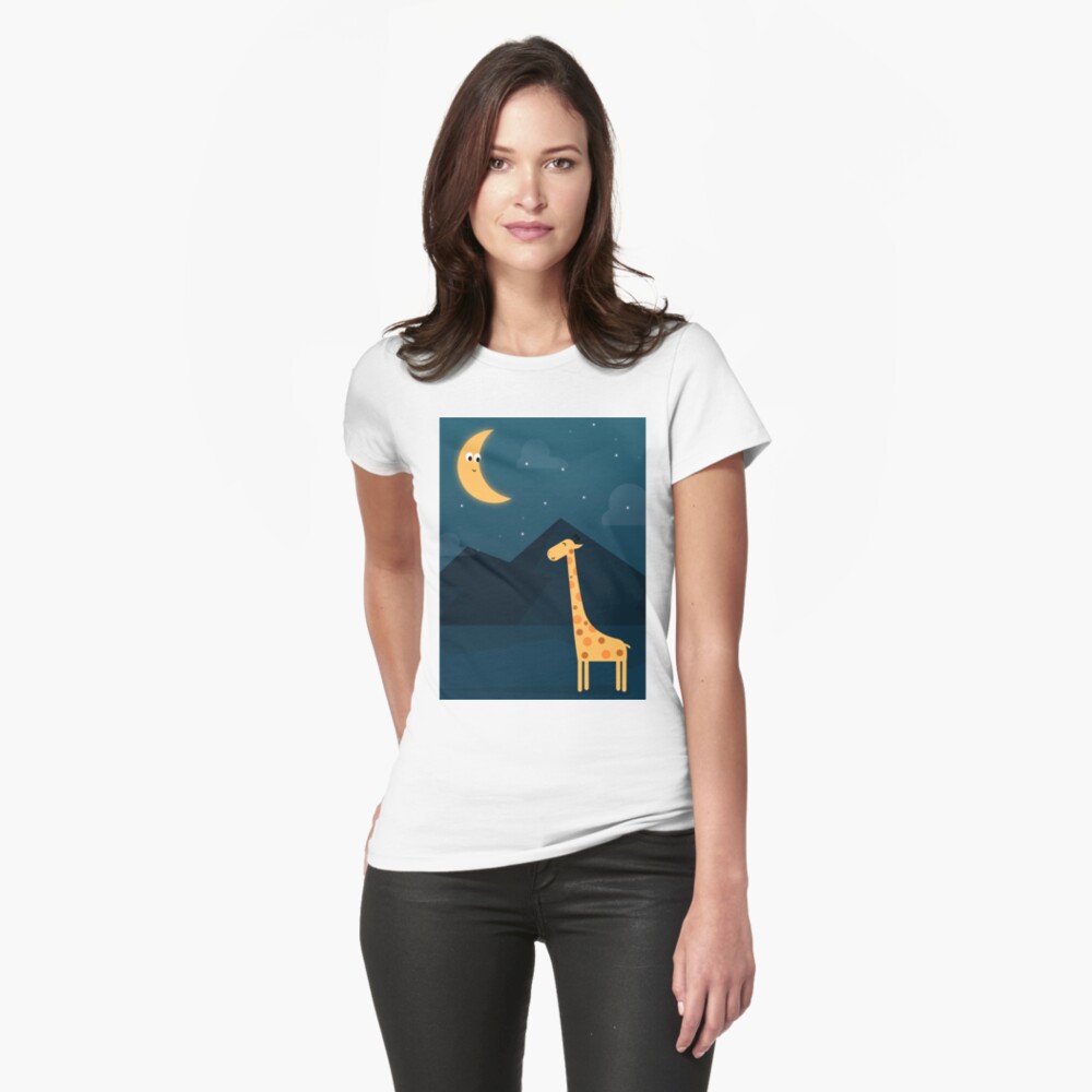 Item preview, Fitted T-Shirt designed and sold by cartoonbeing.