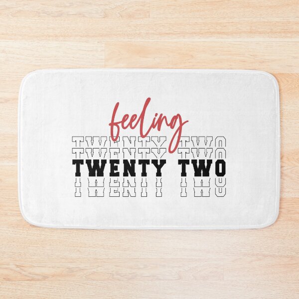 Item preview, Feeling Twenty two | 22nd Birthday | Turning 22 | 22nd birthday party gift designed and sold by Violet Treasures.