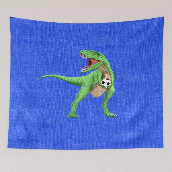 Item preview, DINOSAURS AND FOOTBALL - T REX AND SOCCER designed and sold by Danicus666.