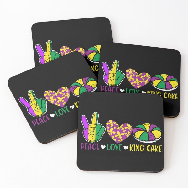 Item preview, Peace love king Cake designed and sold by KARDOL.
