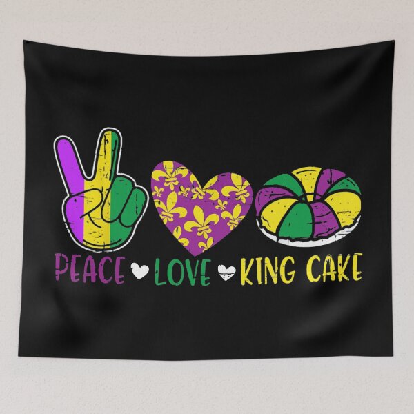 Item preview, Peace love king Cake designed and sold by KARDOL.