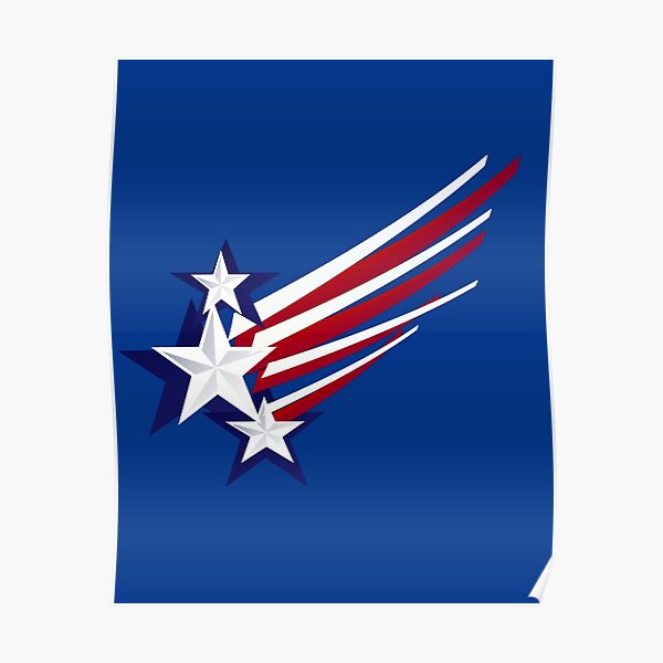Little Old Glory-America Poster