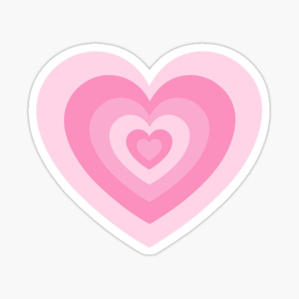 Pop Heart, Pink Heart Sticker