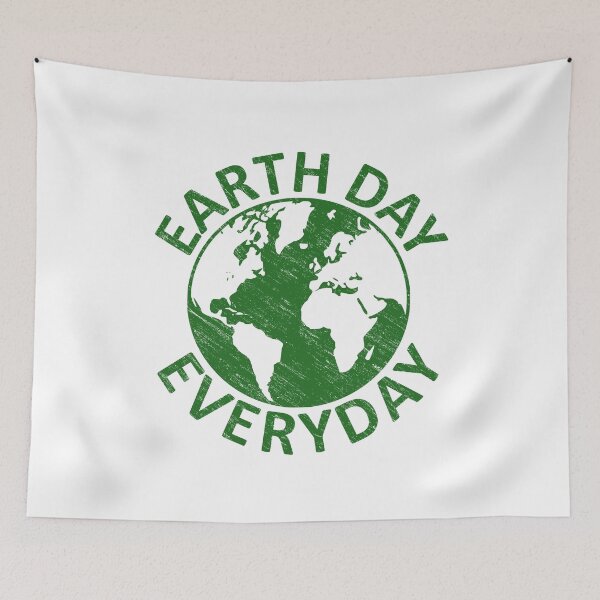 Item preview, Earth Day Everyday Recycle Save Planet Earth designed and sold by pixeljamz.