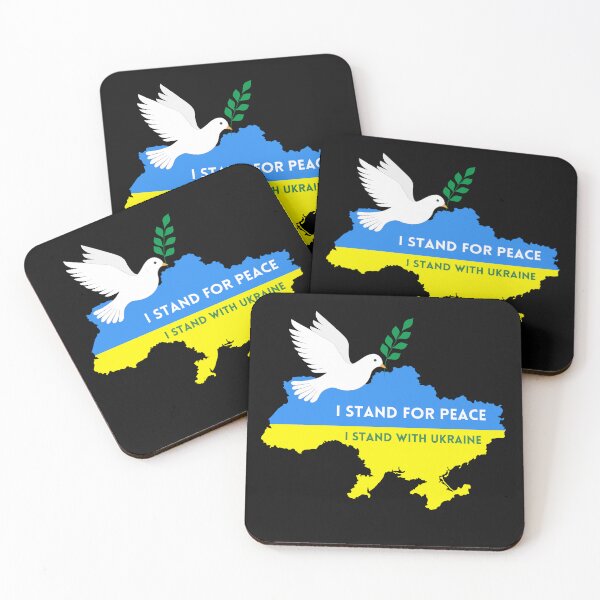 Item preview, I Stand For Peace, I stand With Ukraine - Please Support Ukraine!  designed and sold by Rrrainbow.