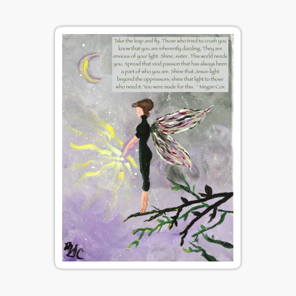 Sprite of Light II Sticker