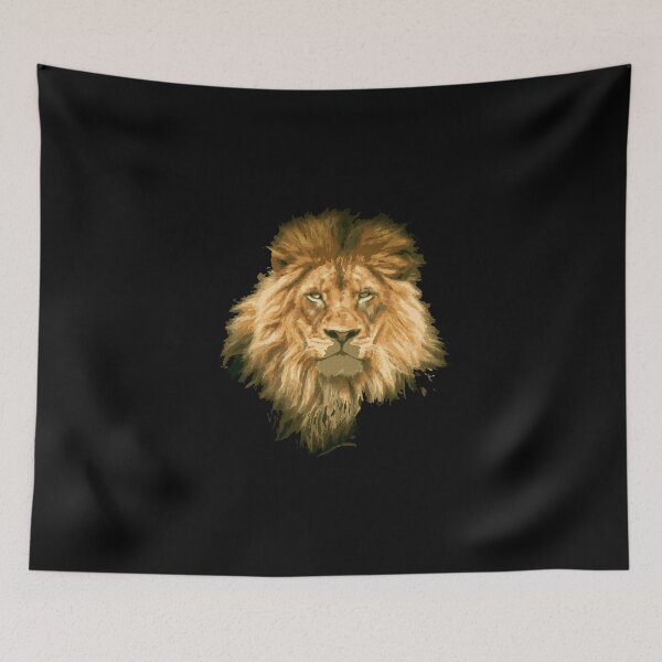 Item preview, The Lion is a King of Jungle designed and sold by redshop036.