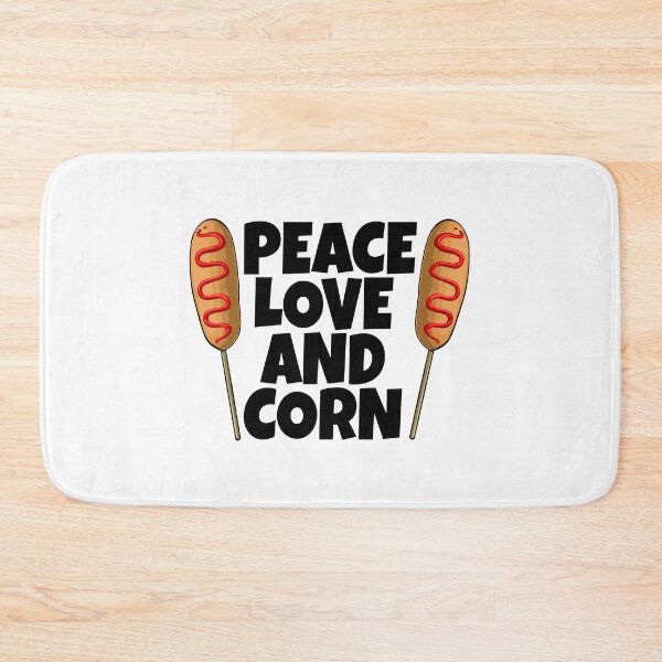 Item preview, Peace Love And Corns designed and sold by Bendthetrend.