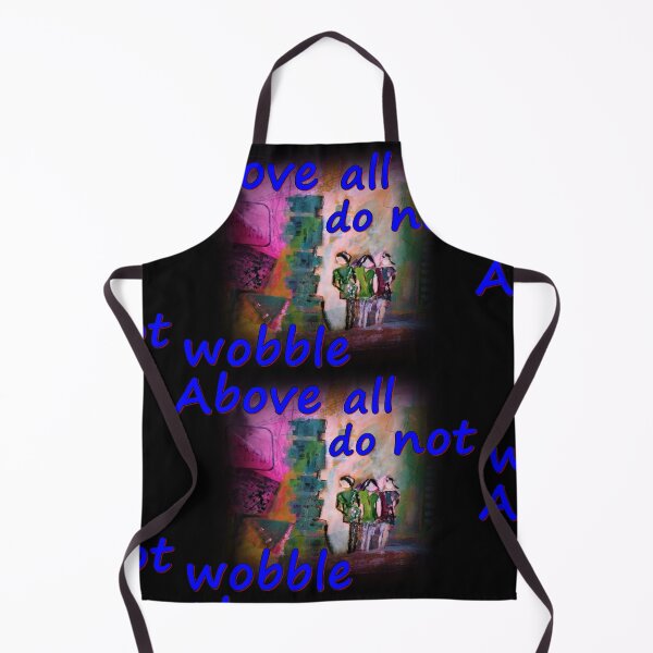 Item preview, Above all do not wobble, inscriptions, letters abcdef, sentences, three girls designed and sold by NessArtByEwa.