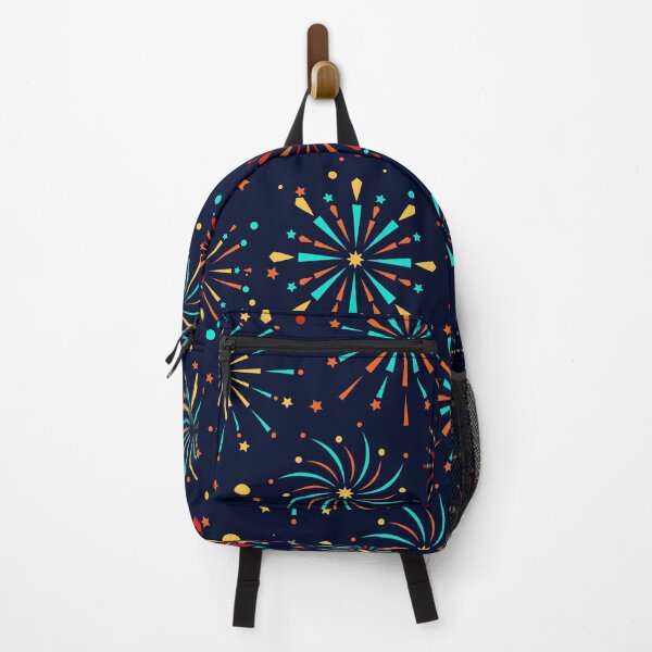 Item preview, Fireworks On Dark Blue Sky Pattern 1 designed and sold by risingrocket.