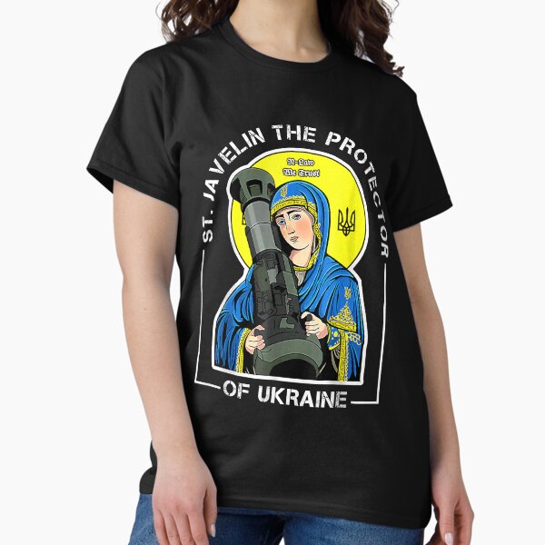 Item preview, St. Javelin The Protector Of Ukraine Vintage Retro designed and sold by KatherynCastane.