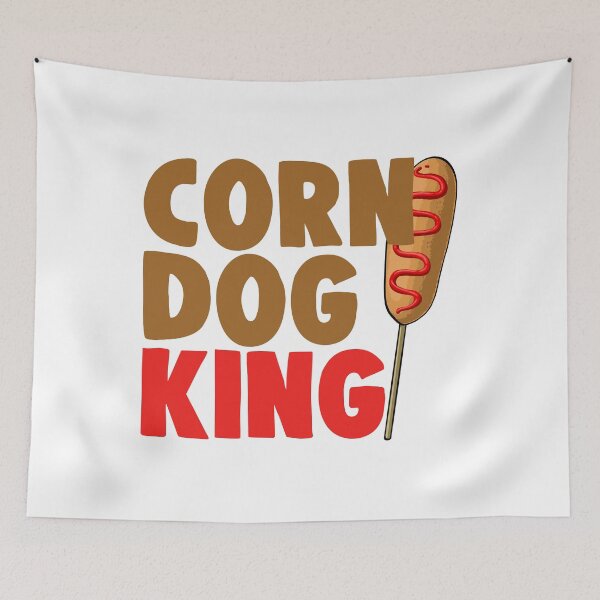 Item preview, Corndog King designed and sold by Bendthetrend.