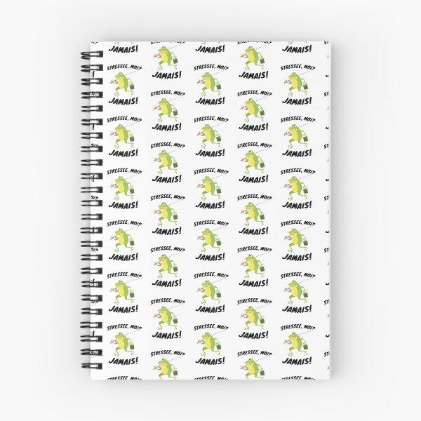 Item preview, Stressee Moi Jamais Stressed Out Me Never designed and sold by The Junto Shop.