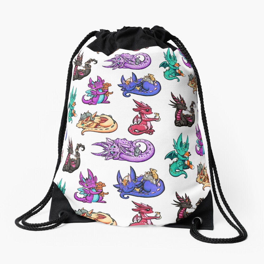 Vista previa del artículo con la obra «Mochila saco», diseñado y vendido por bgolins.