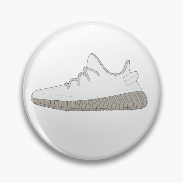 Item preview, white yeezy 350v2 designed and sold by scopeyo.
