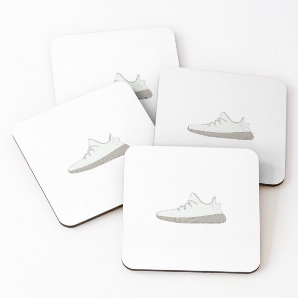 Item preview, white yeezy 350v2 designed and sold by scopeyo.