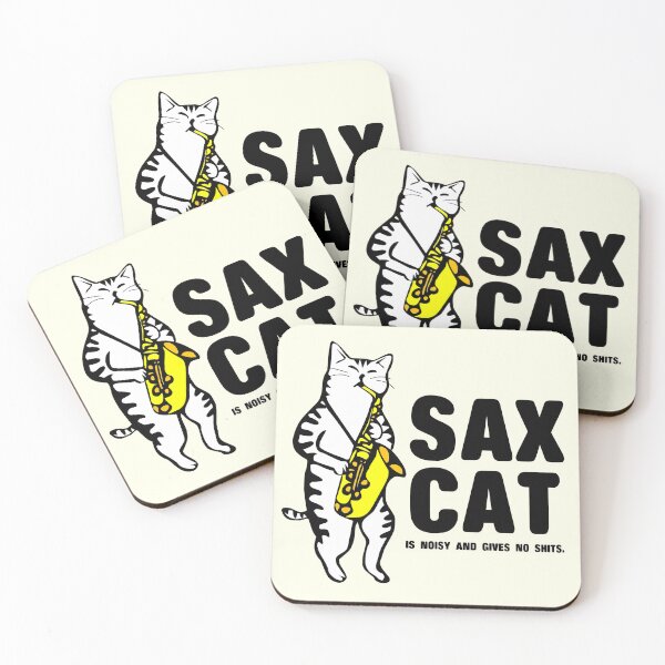 Item preview, Sax Cat will BLOW you away! designed and sold by DemandChaos.