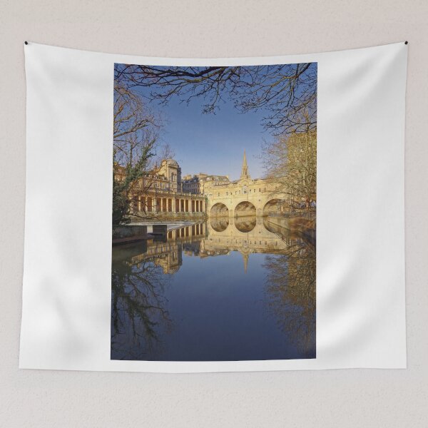 Item preview, Pulteney Bridge Bath reflection designed and sold by duncan1980uk.