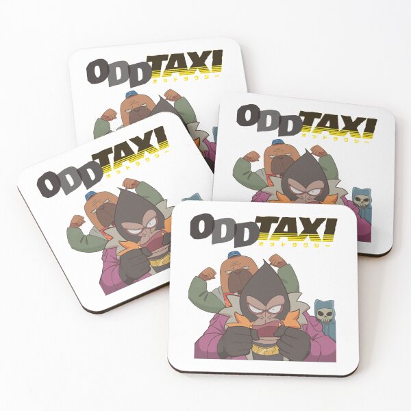Item preview, Odd Taxi Odokawa and Dobu       designed and sold by TriviDesign.