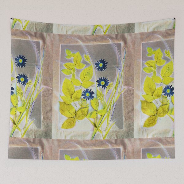 Item preview, Daisy in The Grass, Blackberry Bush Yellow Blue designed and sold by SpiritGifts.