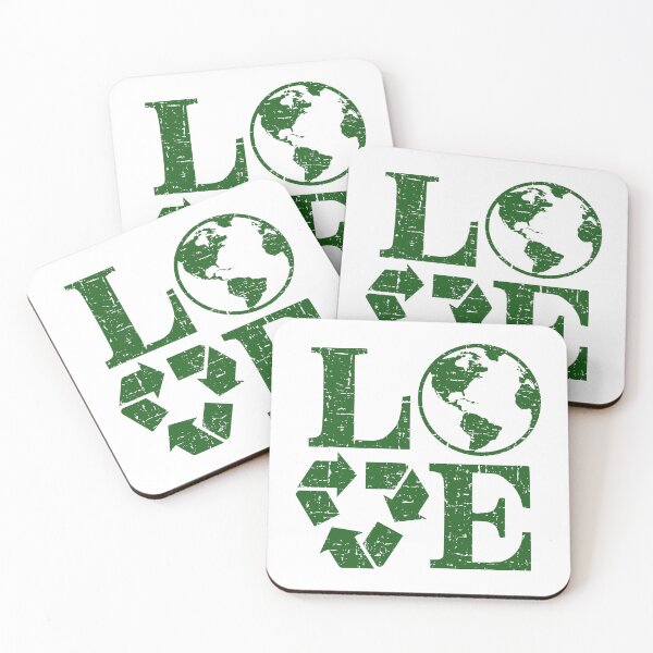 Item preview, Love Earth Day Vintage Recycling Green Mother Earth  designed and sold by pixeljamz.