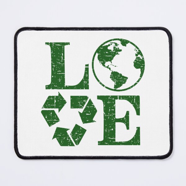 Item preview, Love Earth Day Vintage Recycling Green Mother Earth designed and sold by pixeljamz.