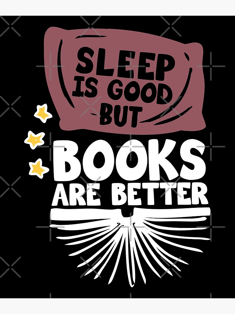 "Funny Reading Quote, Cool Napping Enthusiast Saying for Sleepers And