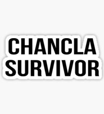 Pegatina superviviente de Chancla