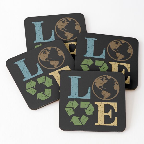Item preview, Love Earth Day Vintage Recycling Mother Earth  designed and sold by pixeljamz.