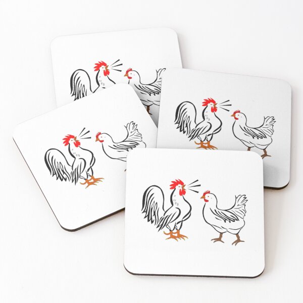 Item preview, Rooster and his love designed and sold by Teo13.