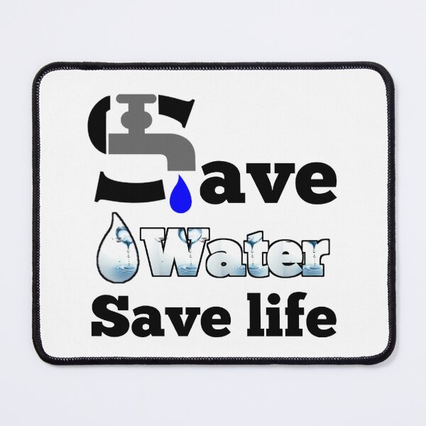 Item preview, Save water save life designed and sold by vbhore99.