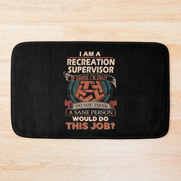 Item preview, Recreation Supervisor T Shirt - Sane Person Job Gift Item Tee designed and sold by vonnie38uo.