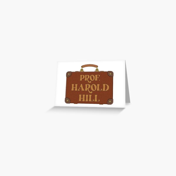 Item preview, The Music Man Prof. Harold Hill Suitcase designed and sold by baranskini.