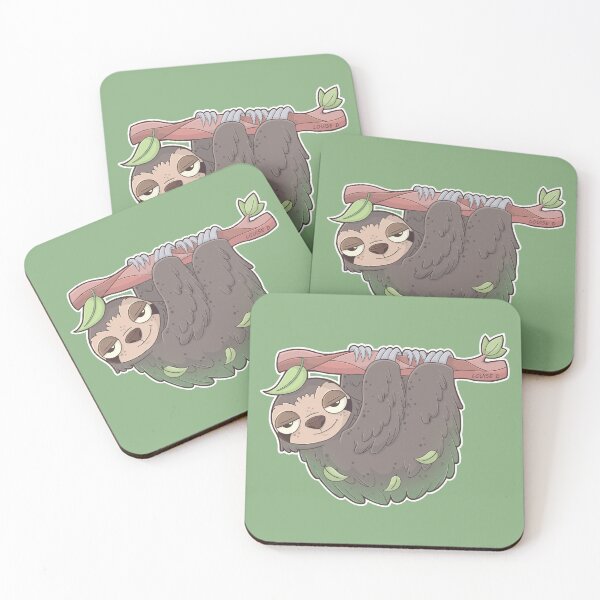 Item preview, Happy Chillin' Sloth designed and sold by BunnyBiscuit.