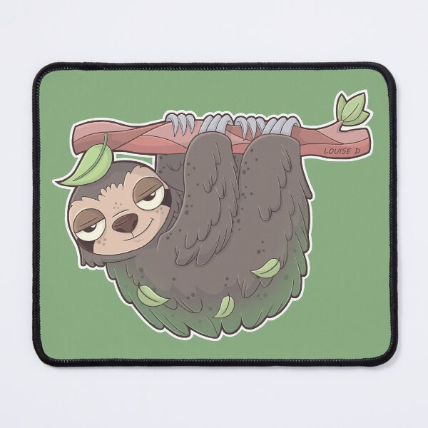 Item preview, Happy Chillin' Sloth designed and sold by BunnyBiscuit.