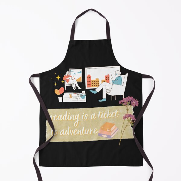 Item preview, Reading is a ticket to adventure - reading is a ticket to adventure art designed and sold by Mintminz.