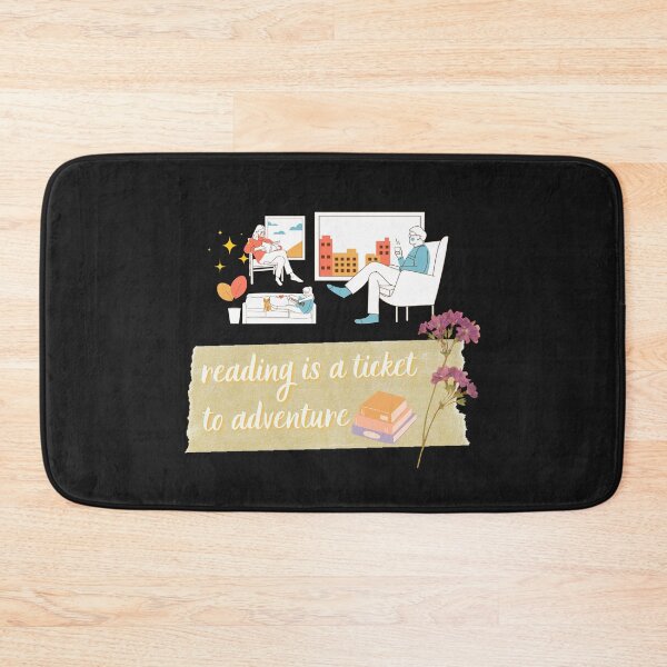 Item preview, Reading is a ticket to adventure - reading is a ticket to adventure art designed and sold by Mintminz.