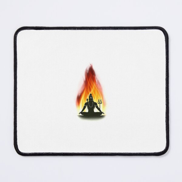 Item preview, Adiyogi on fire ( Be still yet be on fire )  Graphic  designed and sold by LivyPaigeHome.
