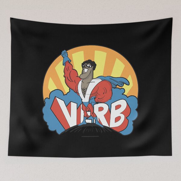Item preview, Verb, That's What's Happening designed and sold by AdamClor.