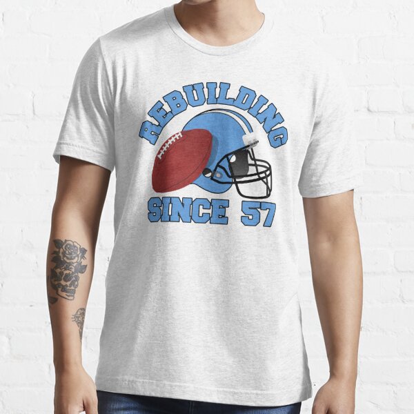 Funny Rebuilding detroit Football since 1957' Men's T-Shirt