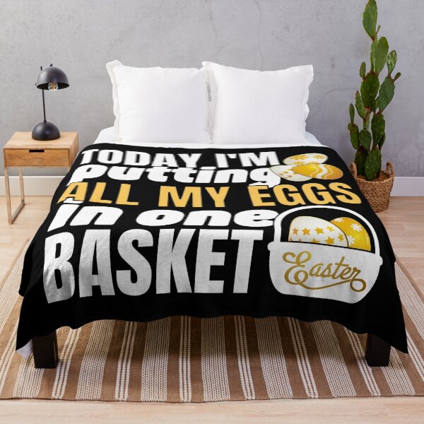 Item preview, Easter Putting All My Eggs In One Basket Easter Egg Hunt Funny designed and sold by ladylaughprints.