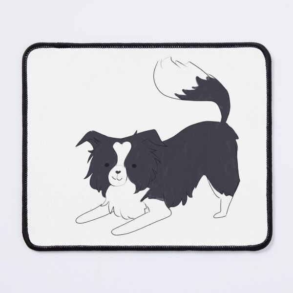 Item preview, Border collie cute cartoon illustration  designed and sold by Yarafantasyart.