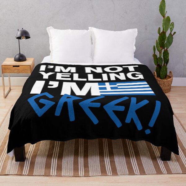 Item preview, Greece, proud greek, funny talking designed and sold by HeavyStyle.