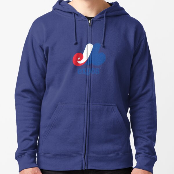 Montreal Expos 90's Vintage MLB Crewneck Sweatshirt Hoodie Shirt - Bluefink