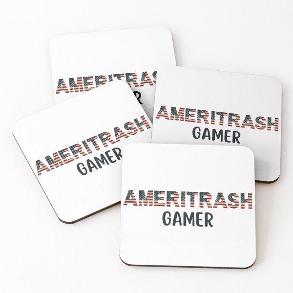 Item preview, Ameritrash Gamer designed and sold by DaydreamerDzine.