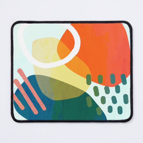 Item preview, Primary color Mid Century Blobs designed and sold by brodolo.
