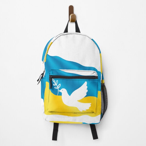 Item preview, Ukranian flag with dove of peace designed and sold by 1enchik.