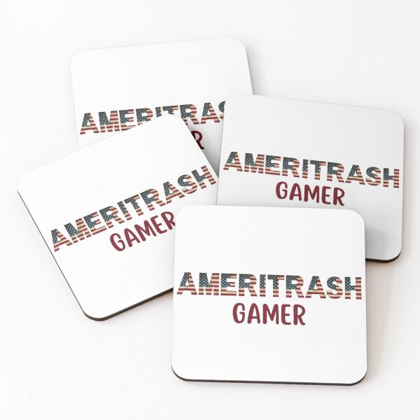 Item preview, Ameritrash Gamer designed and sold by DaydreamerDzine.