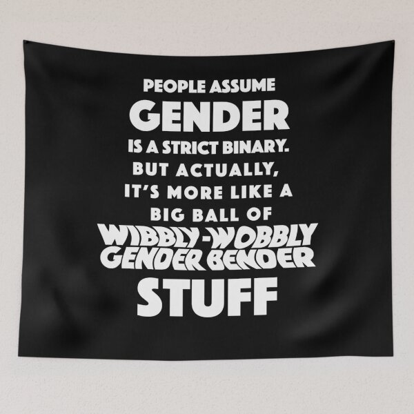 Item preview, Wibbly Wobbly Gender Bender Essential . designed and sold by LiesbethNeubert.