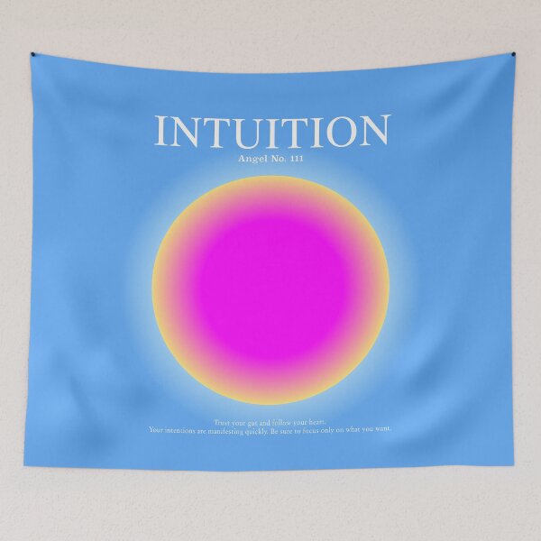 Item preview, Gradient Angel Numbers: Angel Number 111 - Intuition (Magenta & Cyan)  designed and sold by good-energy.